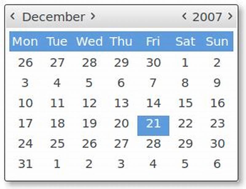 How To Make A Calendar In Java