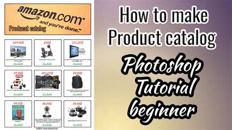 How To Make A Catalogue In Photoshop
