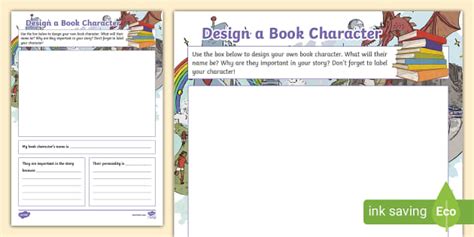 How To Make A Character For Your Book