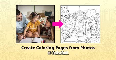 How To Make A Coloring Page From A Photo