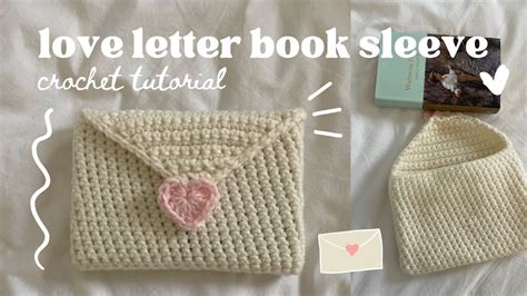 How To Make A Crochet Book Sleeve