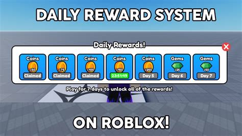 How To Make A Daily Reward System Roblox Scripting - YouTube