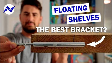 Easy DIY Floating Shelf with Brackets Floating shelves diy, Modern