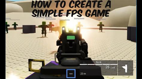 How To Make A Fps Game In Roblox