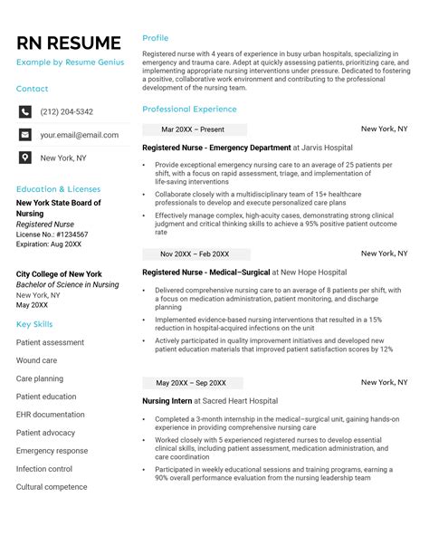 How To Make A Good Nursing Resume