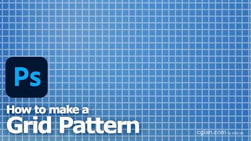 How To Make A Grid Pattern
