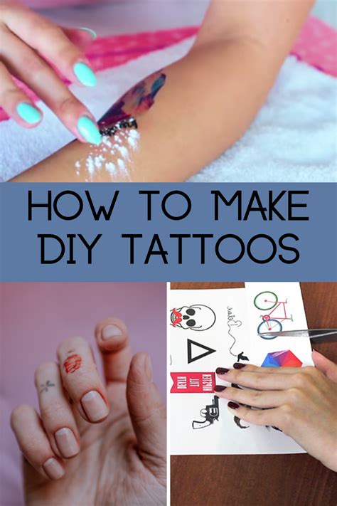 How To Make A Homemade Temporary Tattoo