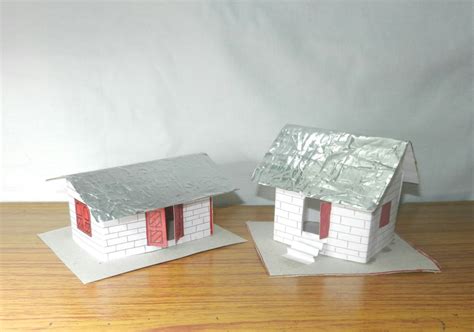 How To Make A House Out Of Paper 3d