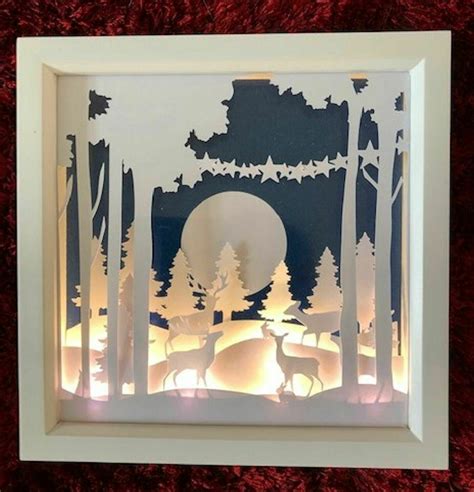 88+ How To Make A Lighted Shadow Box With Cricut, Shadow Box Layered Ever First Cricut Comments. My First Ever Layered Shadow Box! : Cricut