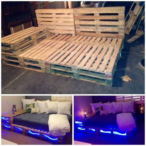 How To Make A Pallet Bed With Storage Step By Step