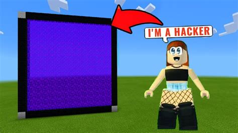 How To Make A Portal To The Jenna The Roblox Hacker Dimension 