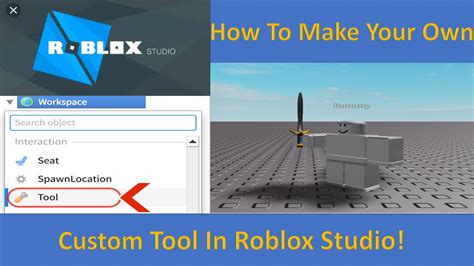 How To Make A Tool Roblox