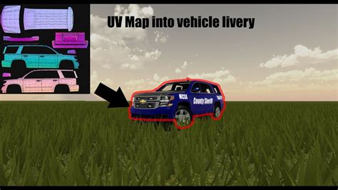How To Make A Uv Map Car In Roblox Studio