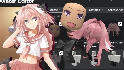 How To Make ASTOLFO In Roblox - YouTube
