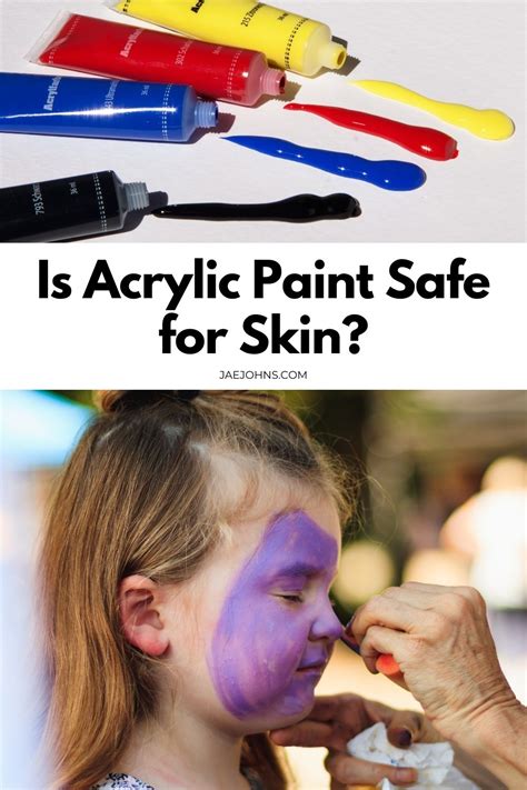 Tips for Safely Using Acrylic Paint on Skin