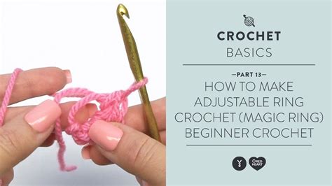 How To Make An Adjustable Ring Crochet