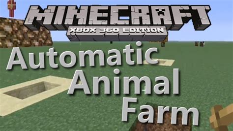 How To Make An Animal Farm In Minecraft Xbox