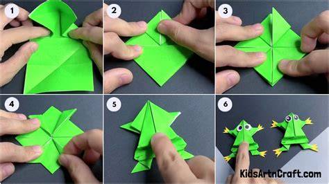 How To Make An Origami Frog For Beginners Printable
