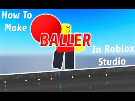 How To Make Baller In Roblox - YouTube