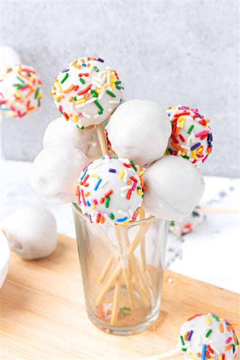 How To Make Cake Pops Less Sticky