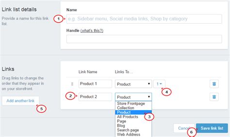 How To Make Catalog Dropdown Menu Storefront Shopify