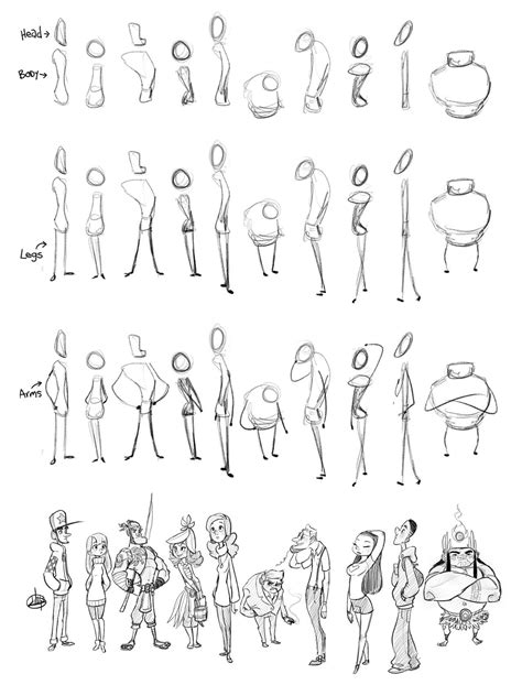 How To Make Character Cartoon Body