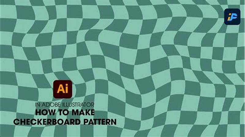 How To Make Checkerboard Pattern In Illustrator