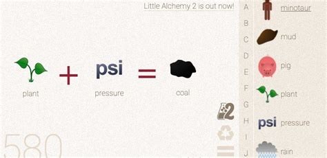 How To Make Coal In Little Alchemy