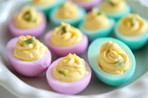 How To Make Colored Deviled Eggs