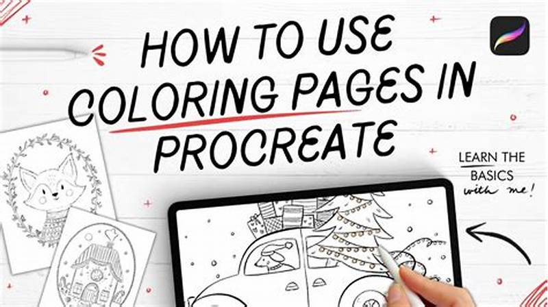 How To Make Coloring Book In Procreate