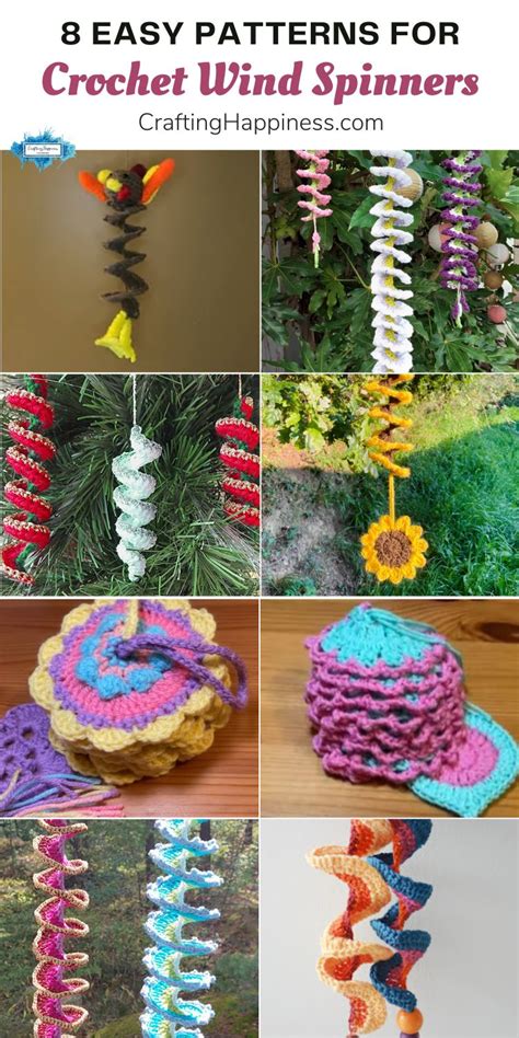 How To Make Crochet Wind Spinners