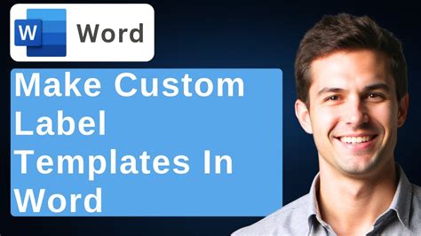 How To Make Custom Label Templates In Microsoft Word - YouTube