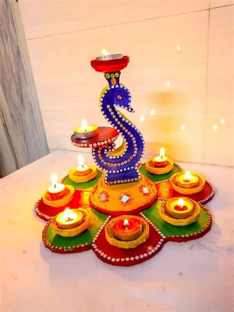 How To Make Decorative Items At Home For Diwali