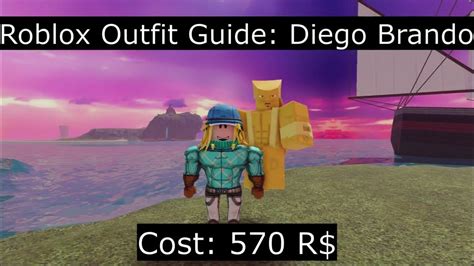 How To Make Diego Brando In Roblox - YouTube