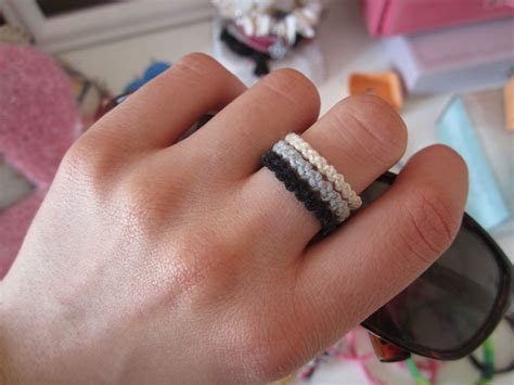 How To Make Embroidery String Rings