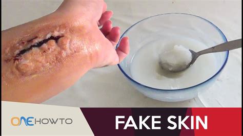 DIY Tutorial: Creating Fake Skin with Vaseline & Flour!