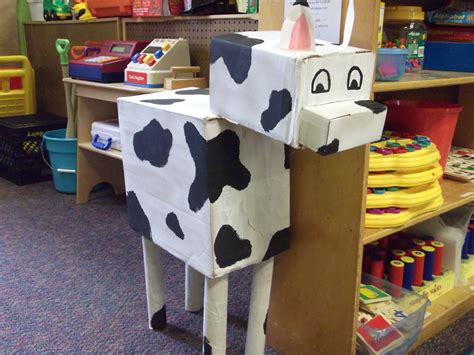 How To Make Farm Animals Out Of Boxes
