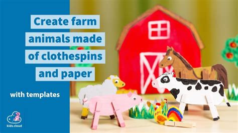How To Make Farm Animals With Paper