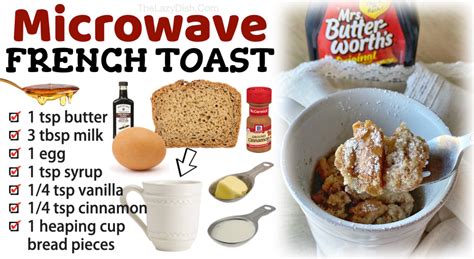 Microwave French Toast: A Quick and Easy Guide to Make Sumptuous Breakfast in Seconds!