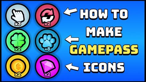 How To Make Gamepass Icons In Roblox FREE 2022! - YouTube