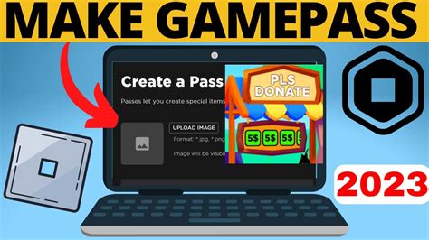 How To Make Gamepass In Pls Donate Roblox (2023)