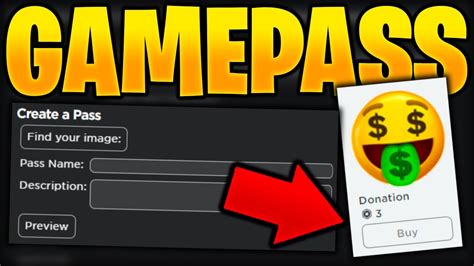 How To Make Gamepasses In Roblox