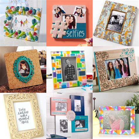 How To Make Handmade Photo Frames Ideas