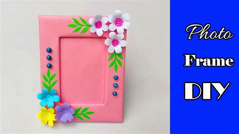 How To Make Handmade Photo Frames With Handmade Paper