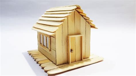 How To Make Ice Cream Stick Craft House