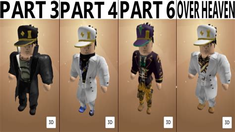 How To Make Jotaro Kujo In Roblox 7 - YouTube