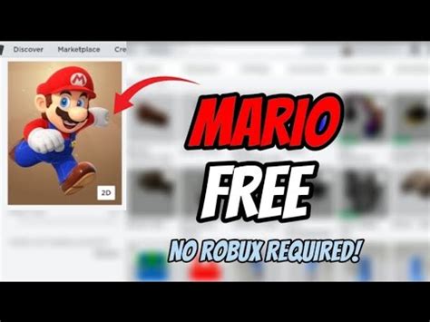 How To Make Mario In Roblox 2 - YouTube