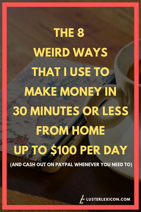 How To Make Money In Minutes
