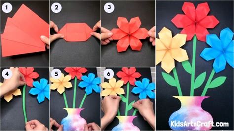 How To Make Paper Art And Craft Step By Step