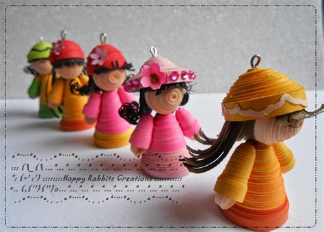 How To Make Paper Quilling Dolls